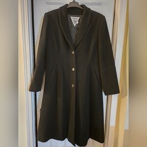 Marvin Richards Classic Black Trench Coat